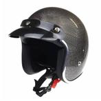 Redbike RB-765 retro jethelm metal flake grey, Verzenden, Nieuw met kaartje
