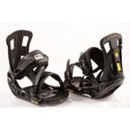 L snowboard bindingen BURTON PROGRESSION, black/yellow, Sport en Fitness, Snowboarden, Verzenden, Gebruikt