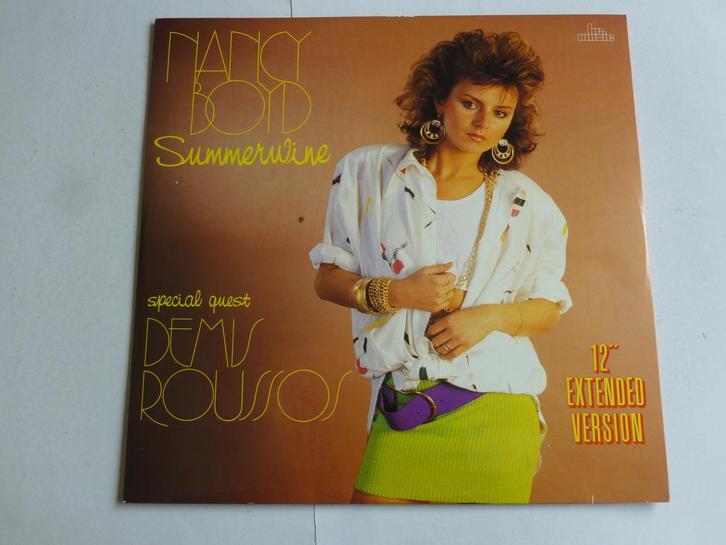 Nancy Boyd - Summerwine ( met Demis Roussos) Maxi Single, Cd's en Dvd's, Vinyl Singles, Zo goed als nieuw, Verzenden