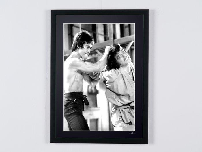 Enter the Dragon 1973 - Bruce Lee, left, with Jackie Chan -, Verzamelen, Film en Tv