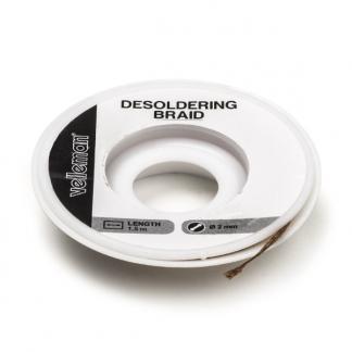 Desoldeerlint | 1.5 meter x 2 mm, Doe-het-zelf en Verbouw, Gereedschap | Handgereedschap, Nieuw, Verzenden