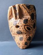 Jaguar, Maske, handgeschnitzt und bemalt - sculptuur -, Antiek en Kunst