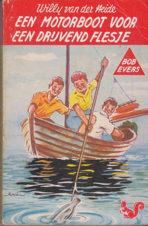 Bob Evers  nr. B 13 Een motorboot voor een drijvend flesje, Boeken, Kinderboeken | Jeugd | 13 jaar en ouder, Gelezen, Verzenden