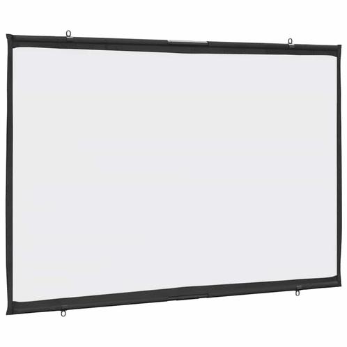 vidaXL Projectiescherm wandhangend 50 inch 16:9, Audio, Tv en Foto, Beamers, Nieuw, Verzenden
