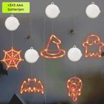 Halloween Verlichting Raam Set - 20 cm - Heksenhoed,, Hobby en Vrije tijd, Feestartikelen, Verzenden, Nieuw