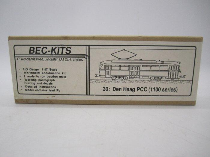 BEC-Kits H0 - 30 - Modeltram (1) - Den Haag PCC (1100, Hobby en Vrije tijd, Modeltreinen | H0