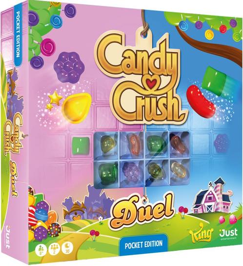 Candy Crush - Duel Pocket Edition | Just Games - Reisspellen, Hobby en Vrije tijd, Gezelschapsspellen | Bordspellen, Nieuw, Verzenden