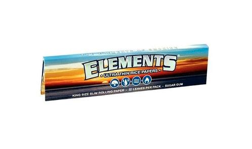 Elements King Size Slim Vloei       5 stuks, Verzamelen, Rookartikelen, Aanstekers en Luciferdoosjes, Nieuw, Ophalen of Verzenden