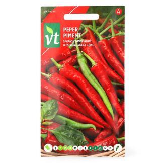 Peperzaad | VT (Spaanse peper, Rood), Tuin en Terras, Bloembollen en Zaden, Verzenden