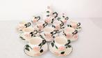Villeroy & Boch - Theeservies (21) - Porselein - Wilde Roos, Antiek en Kunst