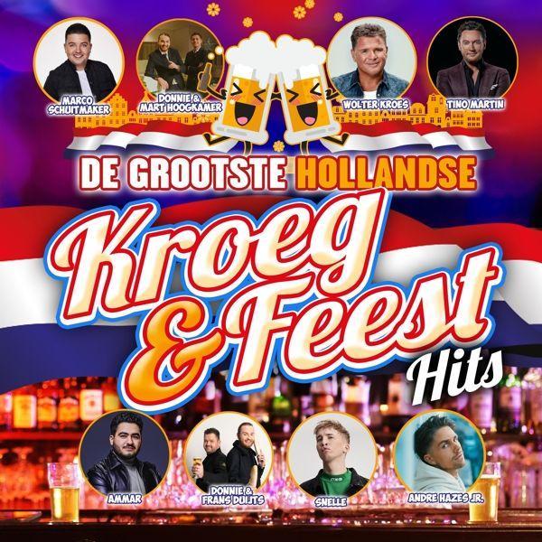 De Grootste Hollandse Kroeg & Feest Hits - CD, Cd's en Dvd's, Cd's | Overige Cd's, Ophalen of Verzenden
