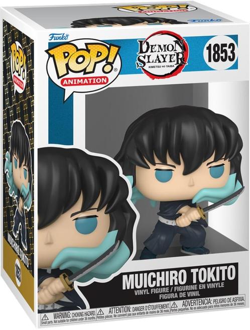 Funko Pop! - Demon Slayer Muichiro Tokito #1853 | Funko -, Verzamelen, Poppetjes en Figuurtjes, Nieuw, Verzenden