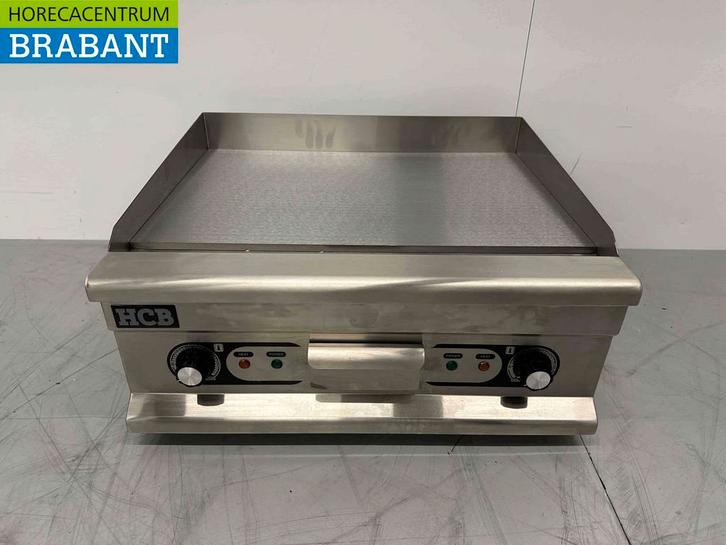 RVS Grillplaat Bakplaat Gladde bakplaat 60 cm 400V Horeca, Zakelijke goederen, Horeca | Keukenapparatuur, Nieuw in verpakking