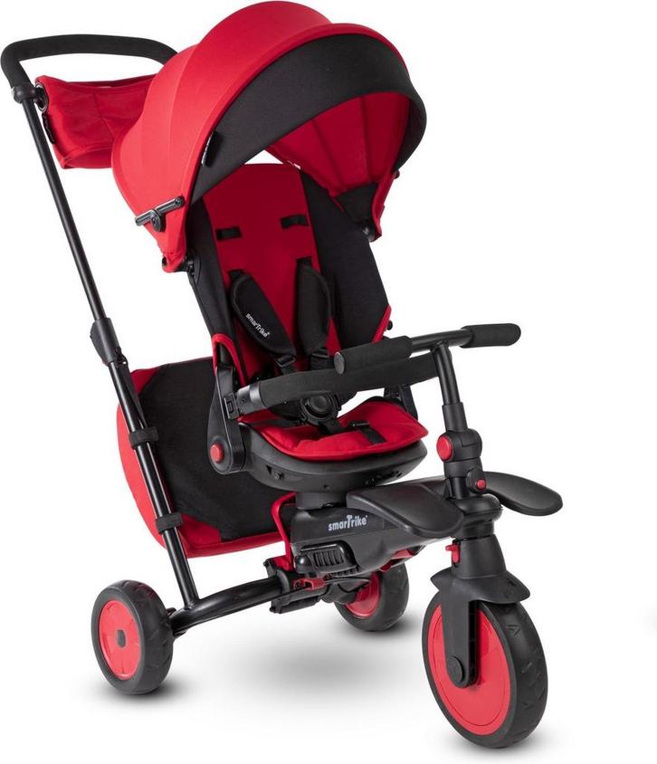 smarTrike  Opvouwbare 7 in 1 Driewieler en Buggy STR7- Rood, Kinderen en Baby's, Buggy's, Verzenden