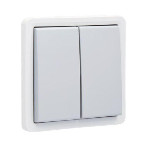 Niko New Hydro serieschakelaar grijs IP55 zonder onderbak, Doe-het-zelf en Verbouw, Elektra en Kabels, Nieuw, Ophalen of Verzenden