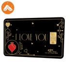Goudbaar 1 gram ‘I Love You’, Postzegels en Munten, Verzenden