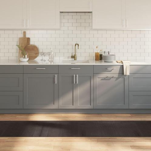 vidaXL Vloerkleed rechthoekig 60x500 cm bamboe donkerbruin, Huis en Inrichting, Stoffering | Tapijten en Kleden, Nieuw, Verzenden