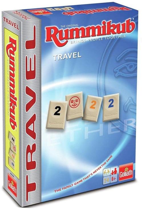 Rummikub Reisspel | Goliath - Reisspellen, Hobby en Vrije tijd, Gezelschapsspellen | Bordspellen, Nieuw, Verzenden