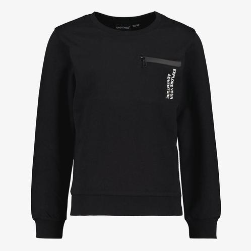 Unsigned jongens sweater zwart met borstzak maat 158/164, Kleding | Dames, Truien en Vesten, Nieuw, Verzenden