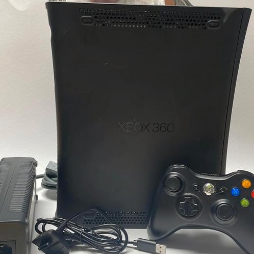 Xbox 360, 20GB, Zwart, 1 Controller, Spelcomputers en Games, Spelcomputers | Xbox 360, Ophalen of Verzenden