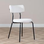 50% Korting: Scandinavische eetkamerstoel Lyon off white, Huis en Inrichting, Stoelen, Ophalen, Wit, Scandinavisch, Zo goed als nieuw