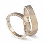 Trouwringen Mokume Gane van Jaume Labro uitvoering Anant, Sieraden, Tassen en Uiterlijk, Ringen, Verzenden, Nieuw