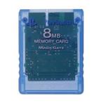 Sony Playstation 2 - 8MB Memory Card - Blauw, Zo goed als nieuw, Verzenden