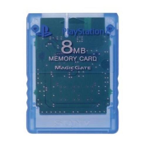 Sony Playstation 2 - 8MB Memory Card - Blauw, Spelcomputers en Games, Spelcomputers | Sony PlayStation Consoles | Accessoires