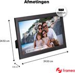 Tweedekans | Denver Digitale Fotolijst 15.6 inch - XL - Full, Audio, Tv en Foto, Fotografie | Digitale fotolijsten, Ophalen of Verzenden