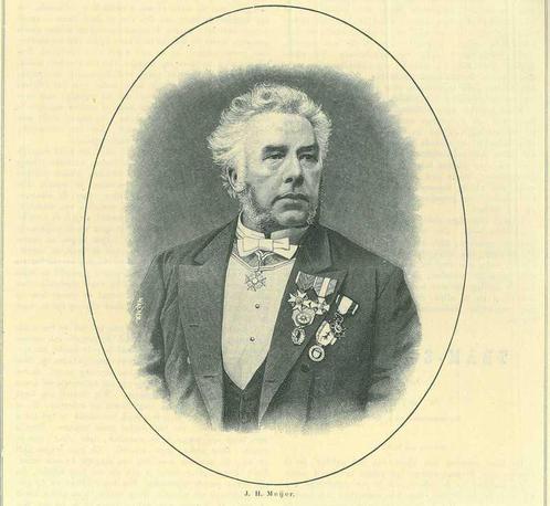Portrait of Johan Hendrik Meijer, Antiek en Kunst, Kunst | Etsen en Gravures
