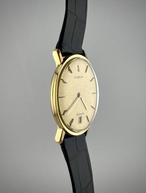 Corum - Vintage Linen Dial - COM002640 - Heren - 1980-1989, Sieraden, Tassen en Uiterlijk, Horloges | Heren