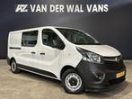 Opel Vivaro 1.6 CDTI 126pk L2H1 Dubbele Cabine Euro6 *Rijkla, Auto's, Stof, Gebruikt, Wit, Dealer onderhouden