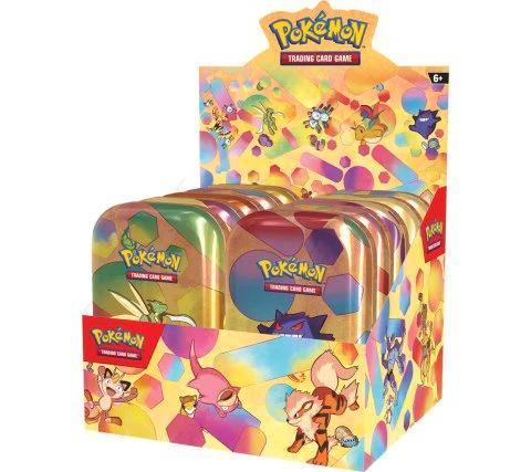 Pokemon - Scarlet Violet 151 Mini Tin Display, Hobby en Vrije tijd, Verzamelkaartspellen | Pokémon, Boosterbox, Nieuw, Verzenden