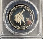 Zuid-Korea. 5000 Won 1988 Summer Olympics in Seoul (Zonder, Postzegels en Munten, Munten | Europa | Niet-Euromunten