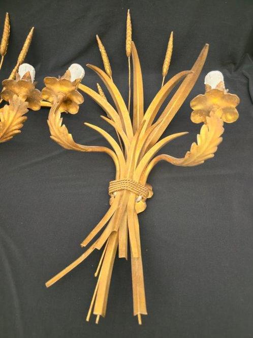 Wandkandelaar (2) - smeedijzer, Antiek en Kunst, Curiosa en Brocante