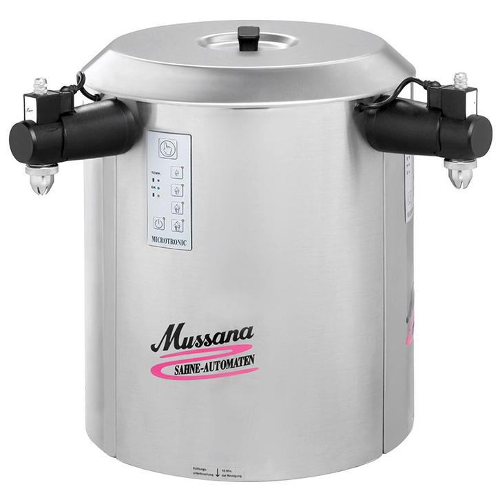 GGM Gastro | MUSSANA | DUO - Slagroommachine - 2x 6 liter -, Zakelijke goederen, Horeca | Keukenapparatuur, Nieuw in verpakking