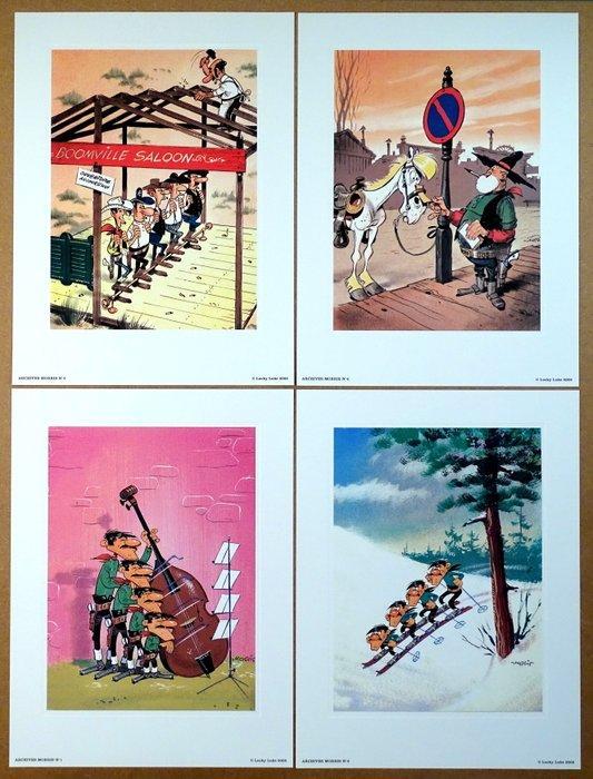 Morris - 4 Offset Print - Lucky Luke - Archives Morris -, Boeken, Strips | Comics