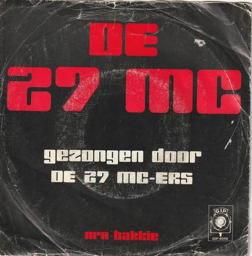 Single - De 27 MC-ers - De 27 MC, Cd's en Dvd's, Vinyl | Nederlandstalig, Verzenden