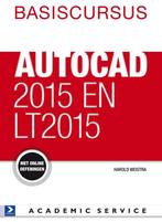 9789462450783 Basiscursussen  -   AutoCAD 2015 en LT 2015, Harold Weistra, Zo goed als nieuw, Verzenden