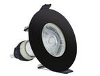Integral inbouwspot Zwart rond IP65 | zaagmaat 7cm | incl..., Ophalen of Verzenden, Nieuw
