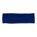 Haarband Sport 4cm - Badstof - Blauw, Nieuw