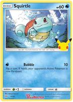 Squirtle 17/25 Promo 25TH ANNIVERSARY MC DONALDS, Ophalen of Verzenden, Nieuw, Losse kaart, Foil