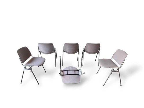 Castelli - Giancarlo Piretti, Unknown - Stoel (6) - D.S.C., Antiek en Kunst, Antiek | Meubels | Stoelen en Banken