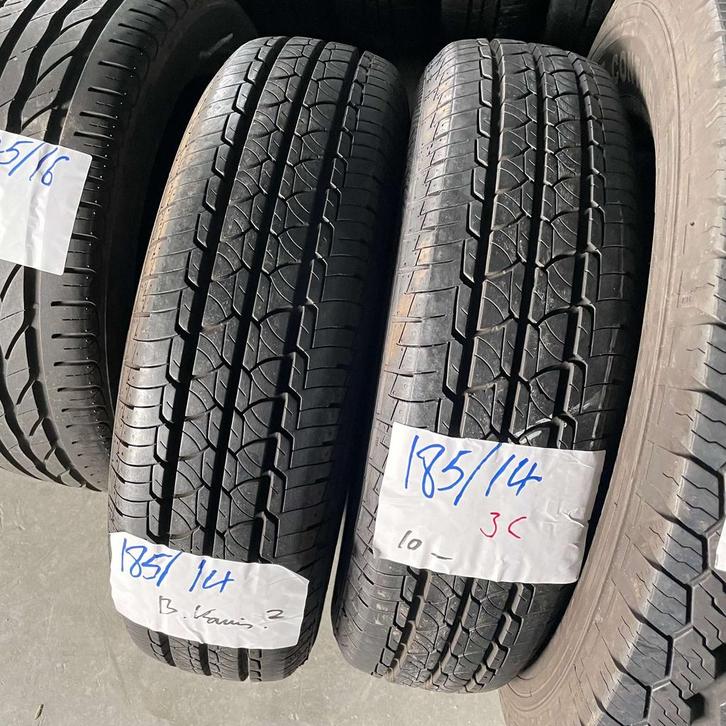 2 x Barum Vanis 185-80-14 C Zomerbanden 10mm, Auto-onderdelen, Banden en Velgen, 14 inch, Zomerbanden, 185 mm, Bestelwagen, Gebruikt
