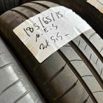 2 x Michelin Energy Saver 185-65-15 Zomerbanden 5,5mm, Gebruikt, 15 inch, Band(en), Personenwagen