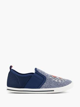 Spiderman - Donkerblauwe Instapper Spiderman - Heren, Kleding | Heren, Schoenen, Verzenden