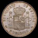 Spanje. Alfonso XIII. 5 Pesetas 1890 - MPM, Postzegels en Munten, Munten | Europa | Niet-Euromunten