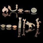 Viking periode Bronzen ringen, hangers en bevestigingen –, Antiek en Kunst