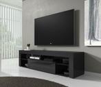 TV-Meubel Zwart 140x35x51 cm | Evt. met LED | TV kast Modern