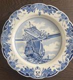 Delft, Plateelbakkerij - Wall plate Delft blue The Flying